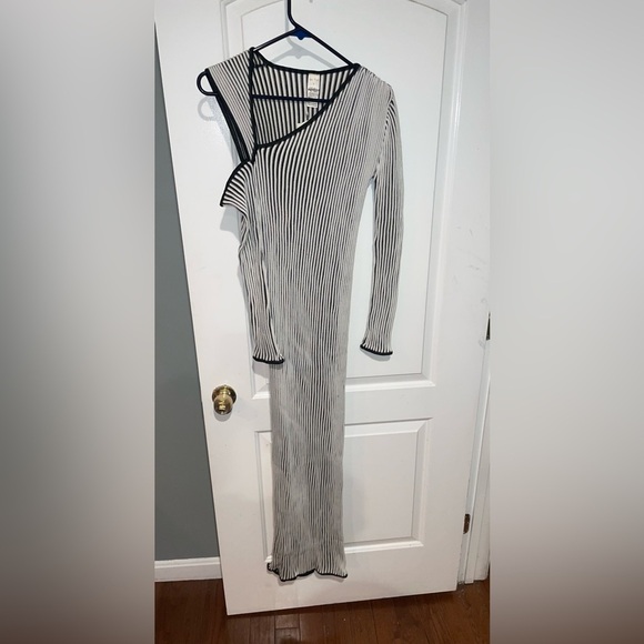 New! BAOBAB Ima Black and White Cut Out Maxi Dress 🖤 Small NWT! - Picture 11 of 16